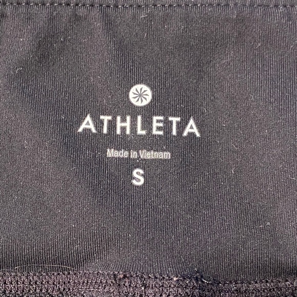 ATHLETA Shimmery Black Leggings Women’s Size:Small - Picture 5 of 7